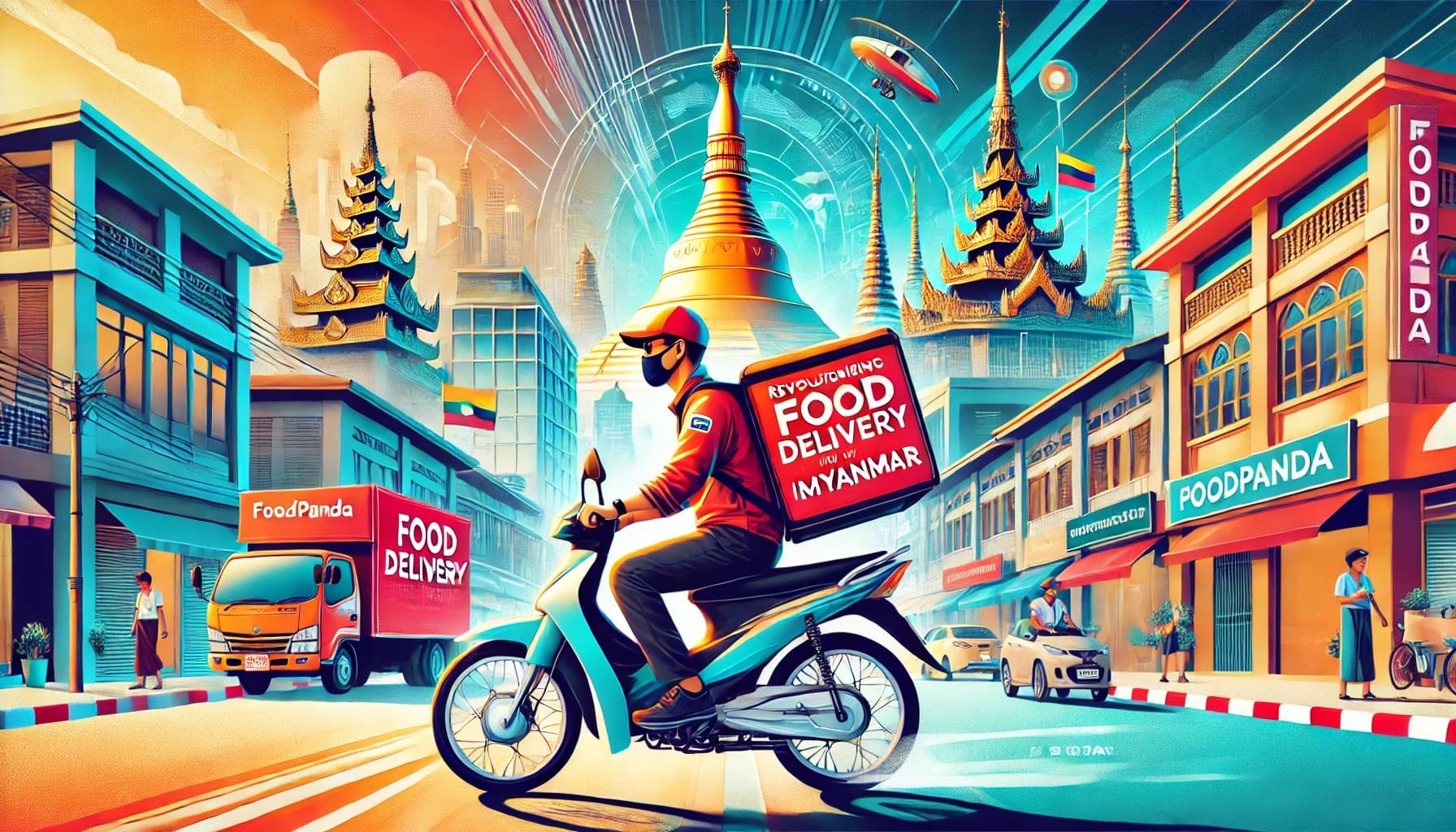 Foodpanda: The Game-Changer in Myanmar’s Food Delivery Scene Since 2020