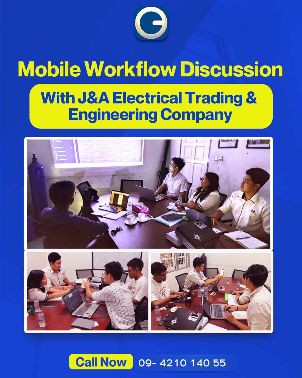 Mobile Workflow Discussion with J & A Electrical Trading & Engineering Company